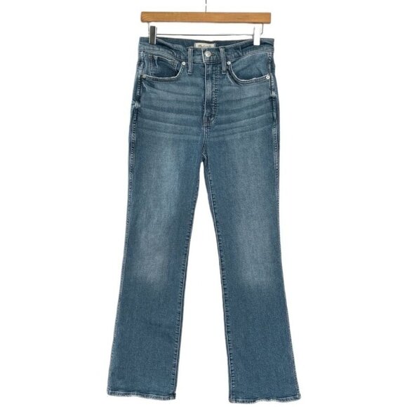 Madewell '90s High-Rise Bootcut Jeans in Edgewood Wash High Waist Size 27 - Picture 4 of 15